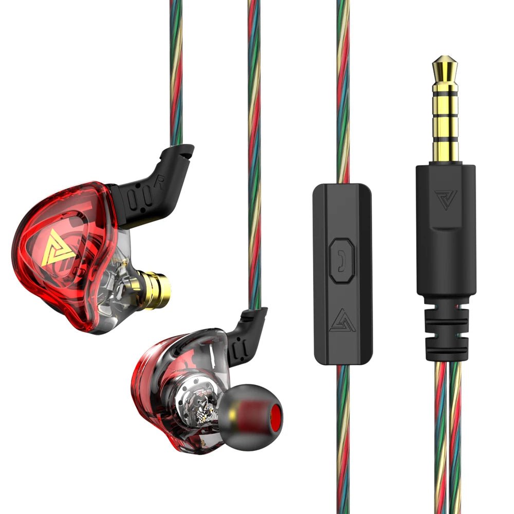QKZ - AK6 In - Ear - Kopfhörer mit aktiver Geräuschunterdrückung und sattem Sound - HomiZen