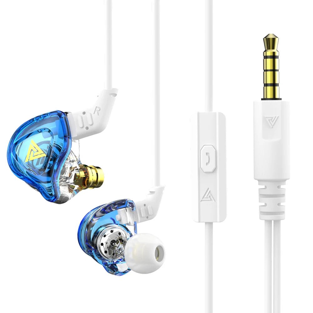 QKZ - AK6 In - Ear - Kopfhörer mit aktiver Geräuschunterdrückung und sattem Sound - HomiZen