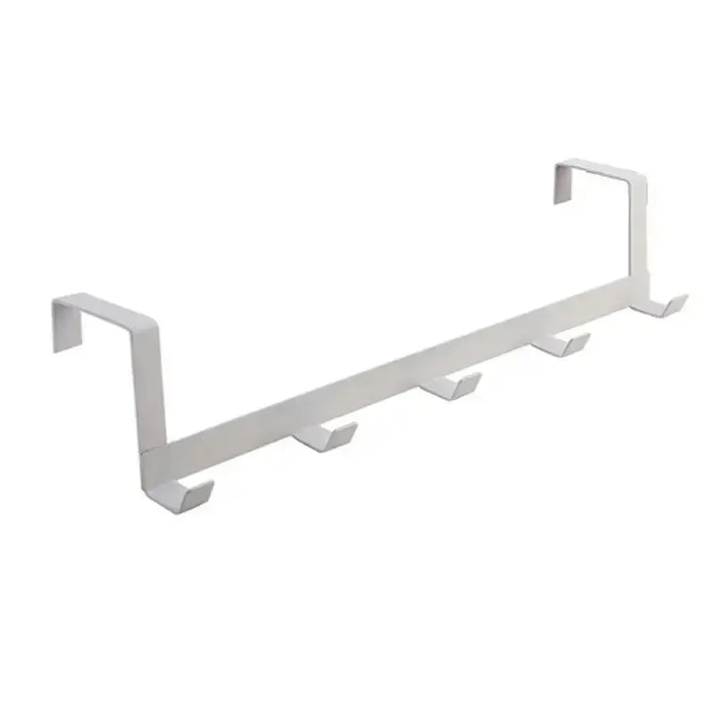 Haken über der Tür 5-Haken – Platzsparender Organizer für Kleidung, Handtücher & Accessoires aus Edelstahl