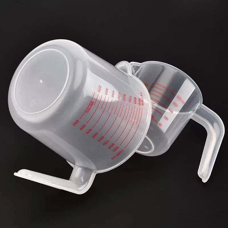 3er Set Messbecher mit Skala – Präzises Abmessen für Backen & Kochen