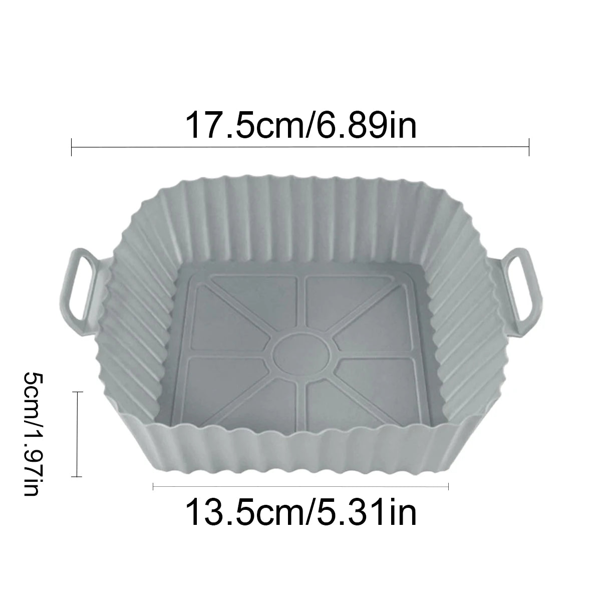 Air Fryer Silikonform – Wiederverwendbar, sicher & praktisch