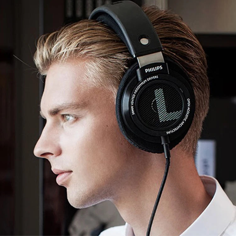 HiFi Stereo Kopfhörer – Kabelgebundenes Headset mit 3,5mm & 6,3mm Anschluss für Gaming, Lernen & Musikgenuss