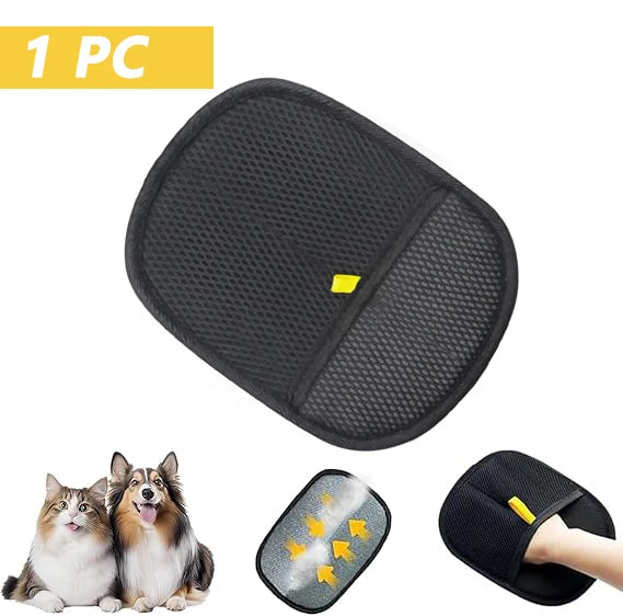 Wiederverwendbare Tierhaarentfernungs-Handschuhe – Statische Pflegehandschuhe für Hunde, Katzen & Möbel