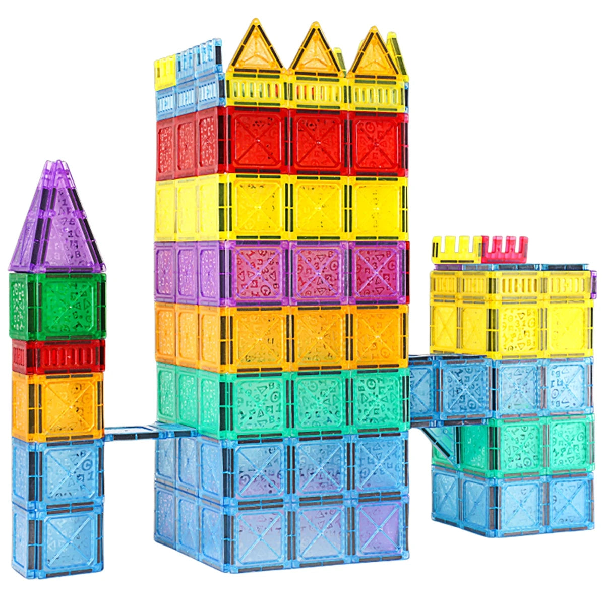 Magnetische Bausteine für Kinder 3–8 Jahre – Kreatives Lernspielzeug für Jungen & Mädchen