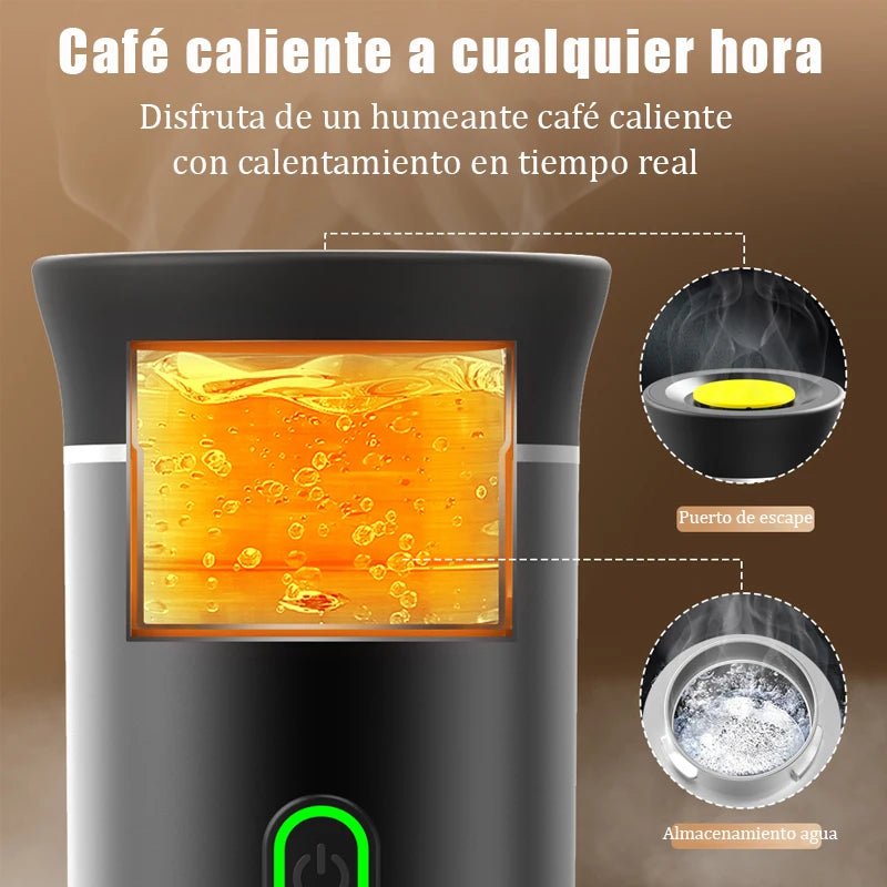 Tragbare 3 - in - 1 Espressomaschine – Frischer Kaffee überall - HomiZen