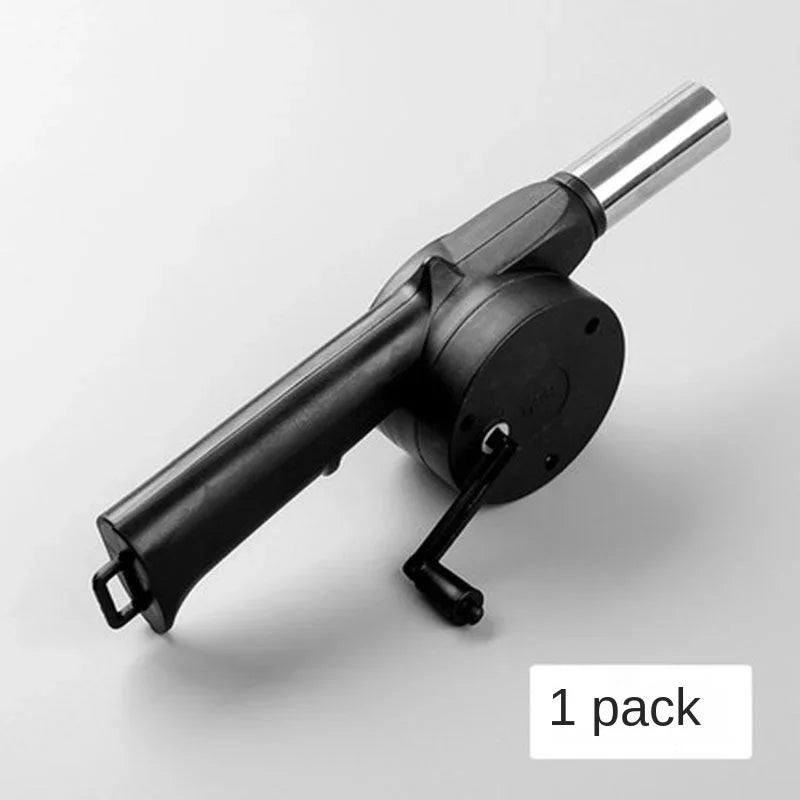 Handgebläse aus Edelstahl – Kompakt, leicht & ideal für den perfekten Grillmoment