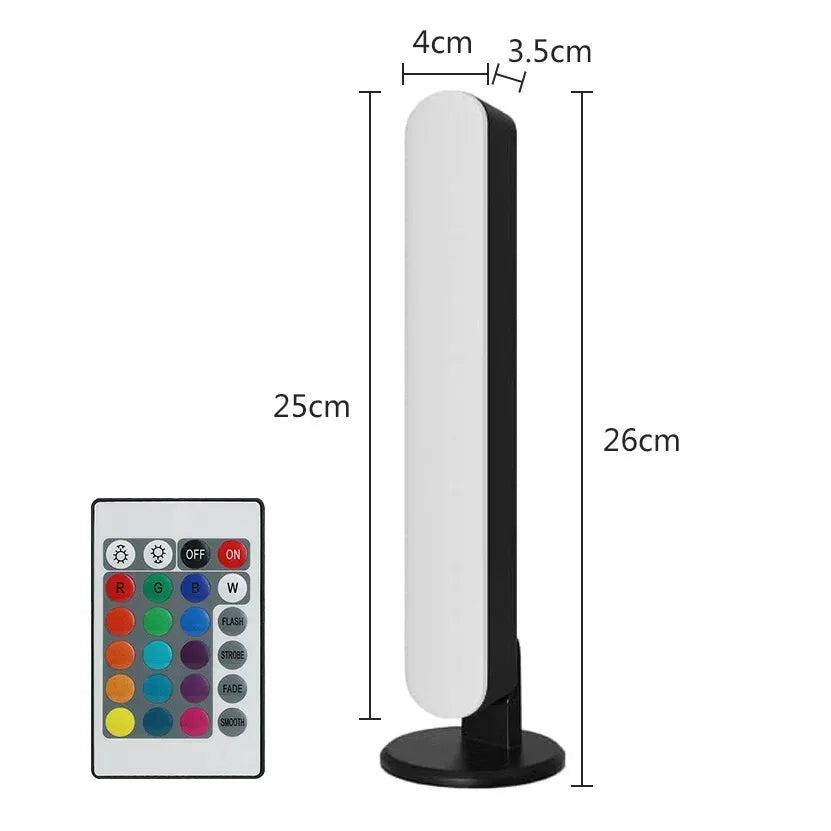 Smart LED Symphony Sound Control Pickup Licht – RGB Musik Rhythmus Lampe mit App-Steuerung für TV, PC & Gaming-Setup