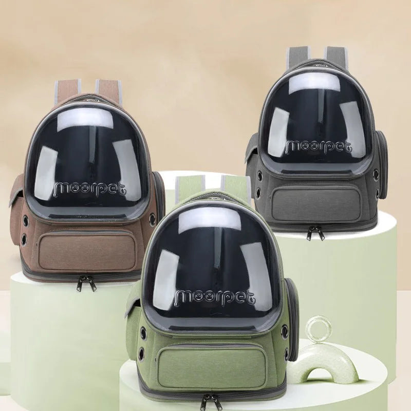 Transparenter Katzenrucksack – Stilvoll & Sicher Reisen mit Ihrer Katze oder Ihrem kleinen Hund