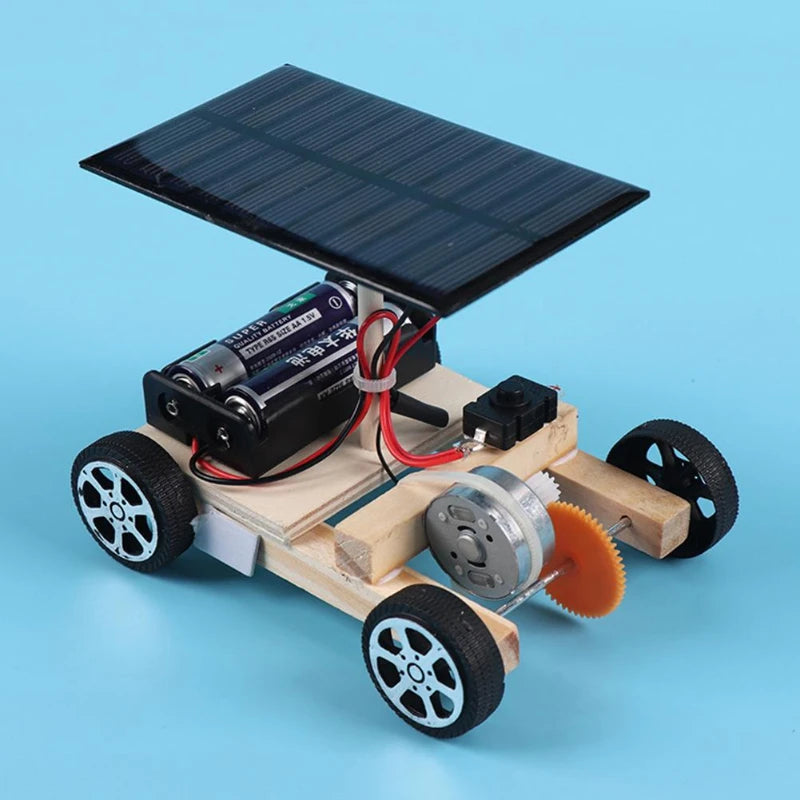 Solarauto DIY-Bausatz – Kreatives Lernspielzeug für Kinder ab 6 Jahren | Technik, Umwelt & Spaß vereint