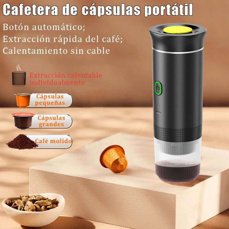 Tragbare 3 - in - 1 Espressomaschine – Frischer Kaffee überall - HomiZen