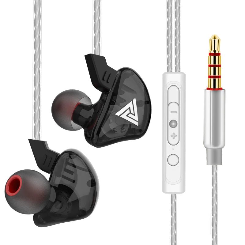 QKZ - AK6 In - Ear - Kopfhörer mit aktiver Geräuschunterdrückung und sattem Sound - HomiZen