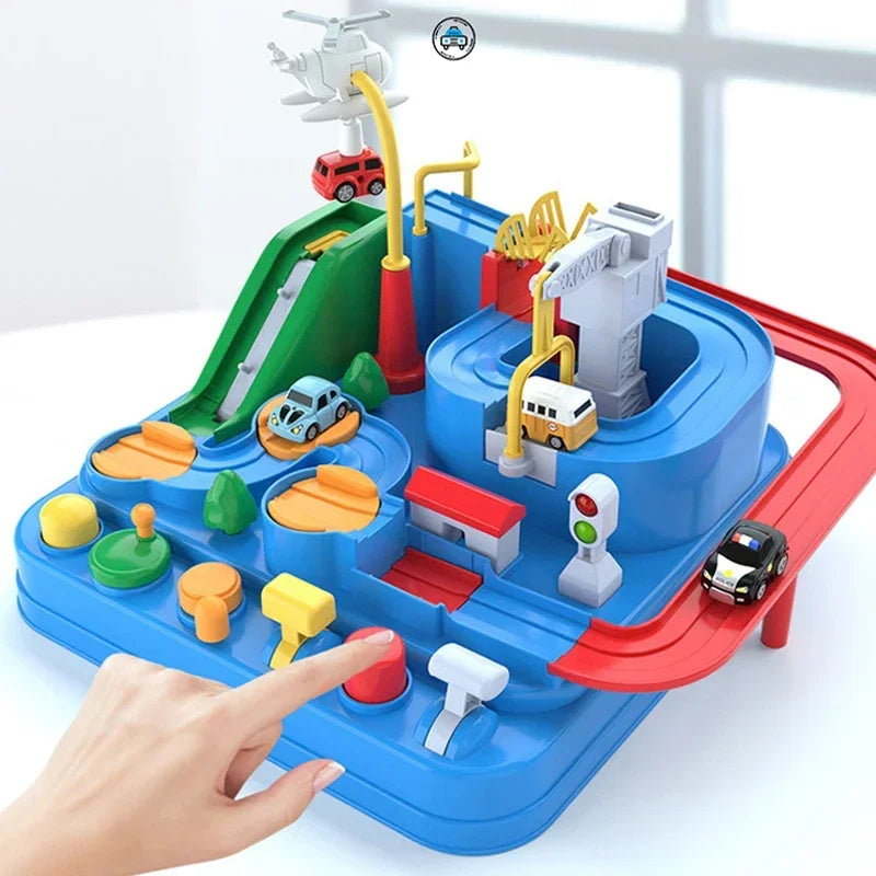 Track Car Adventure Game – Spannendes Auto-Abenteuer mit Lernfaktor für Kinder