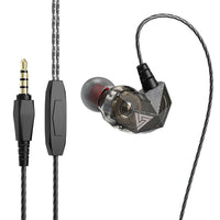 QKZ - AK6 In - Ear - Kopfhörer mit aktiver Geräuschunterdrückung und sattem Sound - HomiZen