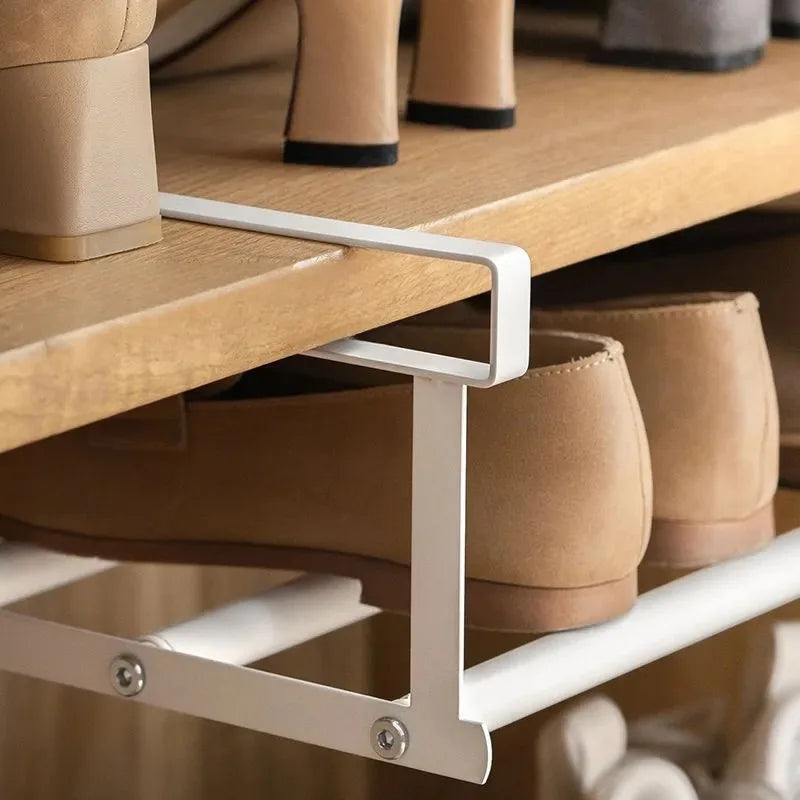 Verstellbares Schuhregal – Platzsparender Organizer für jeden Schuhschrank