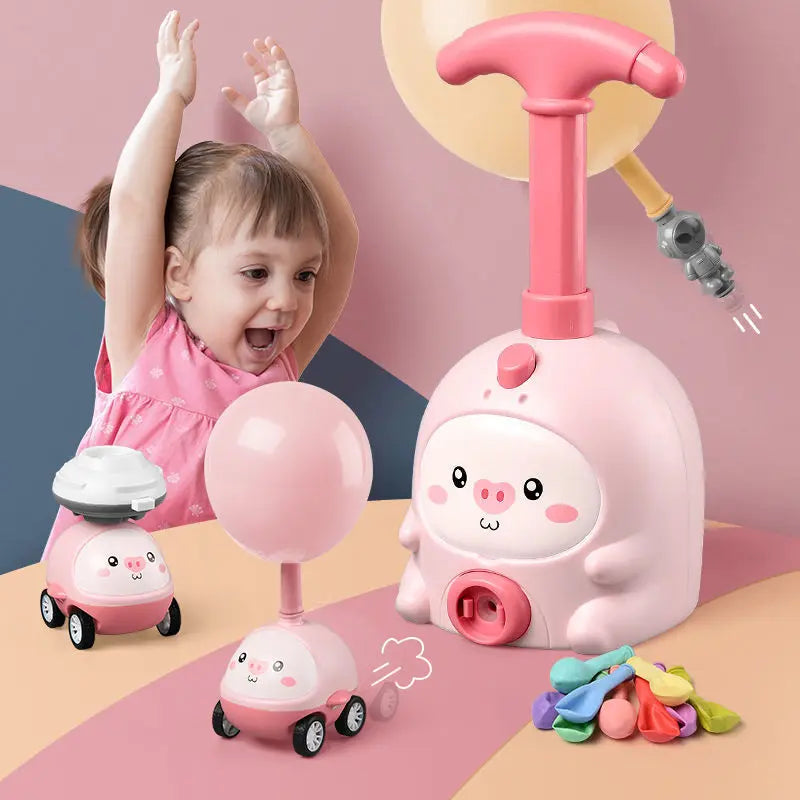 Kinder Rakete Ballon Launcher – Lernspielzeug mit Spaß & Wissenschaft kombiniert