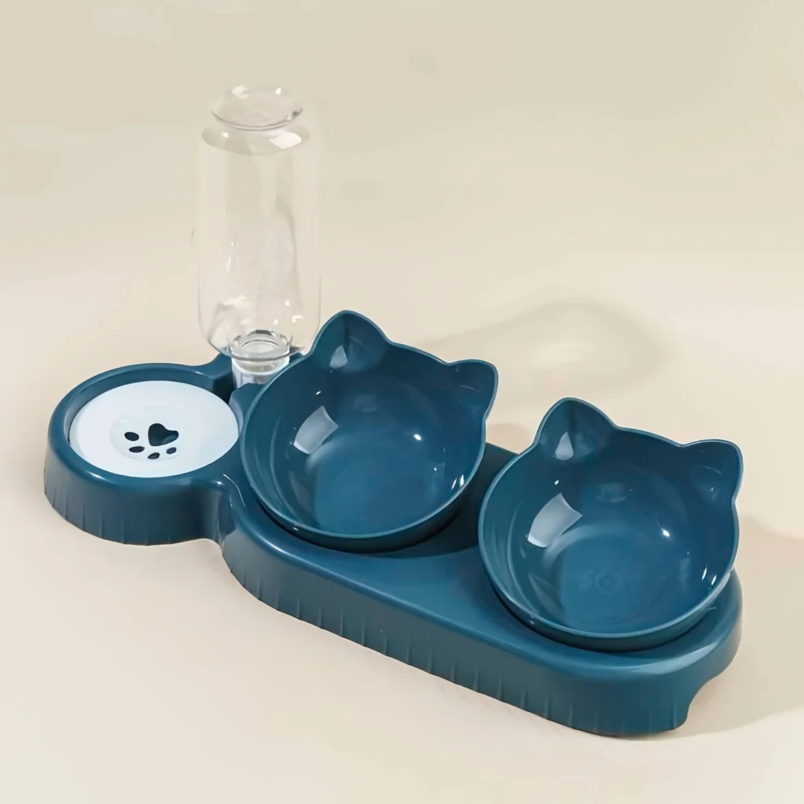 Haustierschalen mit Wasserzufuhr – 3-in-1-Design für gesunde, glückliche Katzen