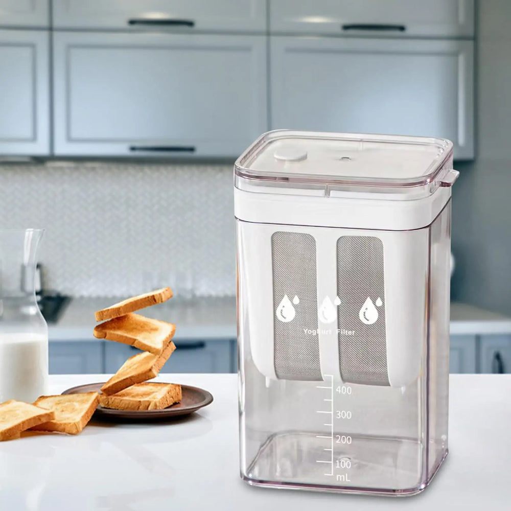 1100ml Käse- & Joghurt-Maker – Umweltfreundlicher Molke-Separator für hausgemachte Köstlichkeiten