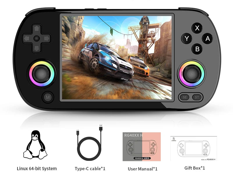 RG40XX H Handheld-Spielekonsole – Retro-Gaming auf höchstem Niveau mit 5000+ Spielen