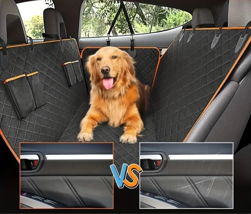 Idealer Autositzbezug für Hunde – Wasserdicht, Kratzfest & Umweltfreundlich – Perfekt für Mittlere Rassen