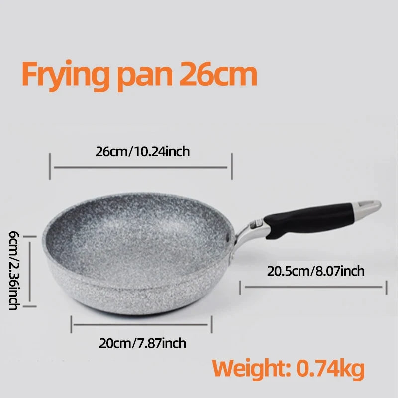 Antihaft-Wok – Umweltfreundliche Pfanne für gesundes Kochen auf Gas & Induktion