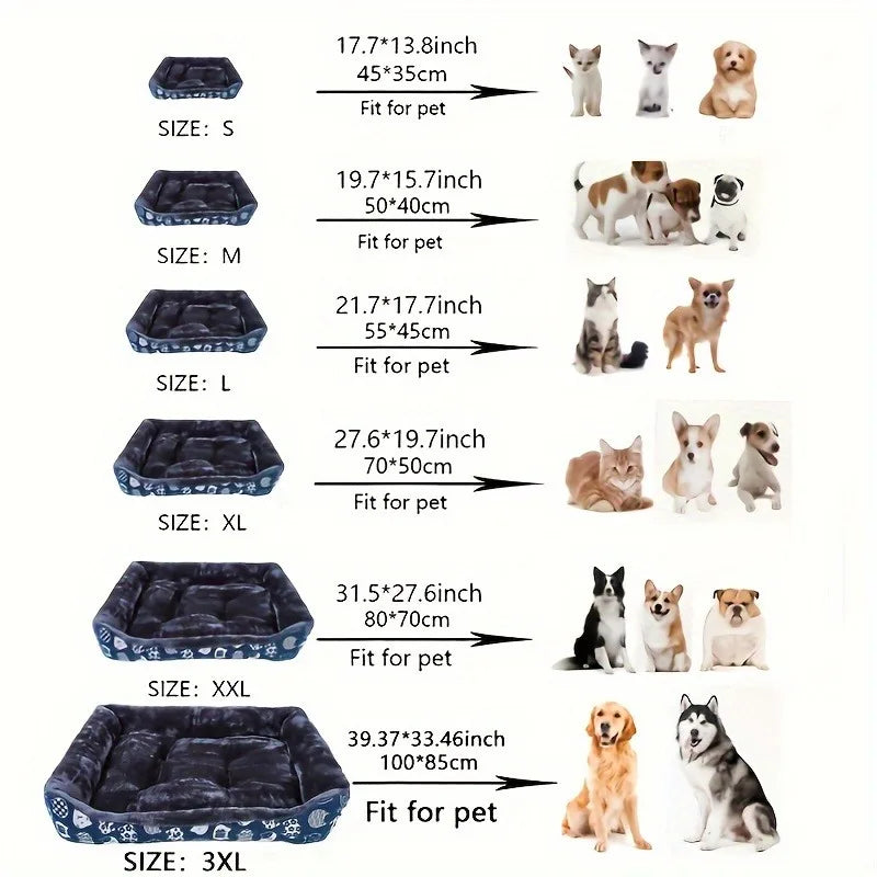Haustier Hund Bett Sofa – Bequemes, Atmungsaktives Kuschelsofa für Hunde & Katzen