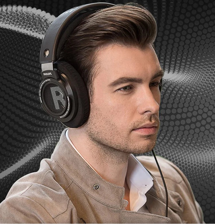 HiFi Stereo Kopfhörer – Kabelgebundenes Headset mit 3,5mm & 6,3mm Anschluss für Gaming, Lernen & Musikgenuss