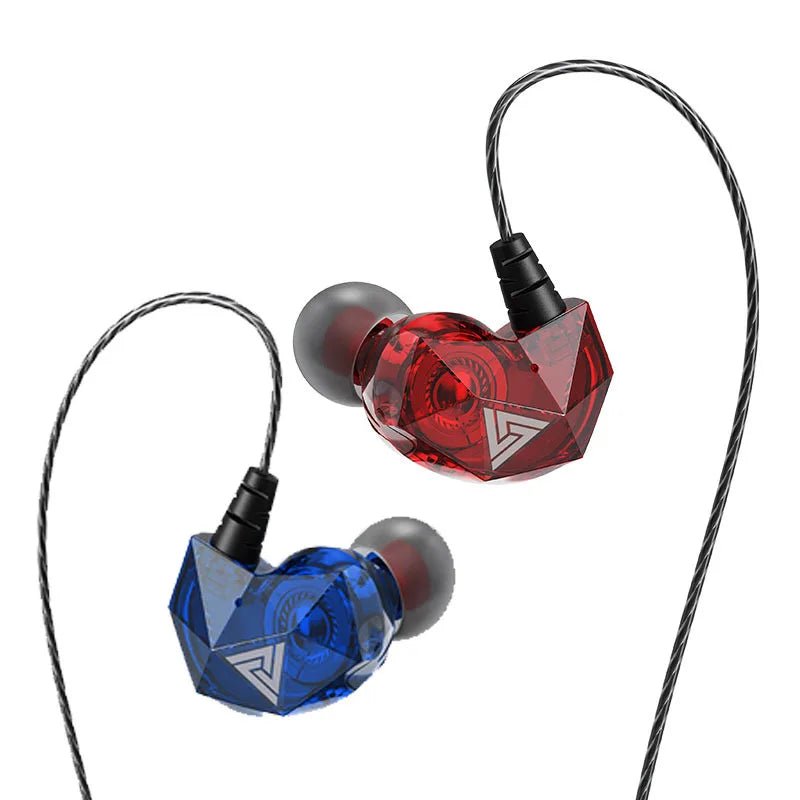 QKZ - AK6 In - Ear - Kopfhörer mit aktiver Geräuschunterdrückung und sattem Sound - HomiZen