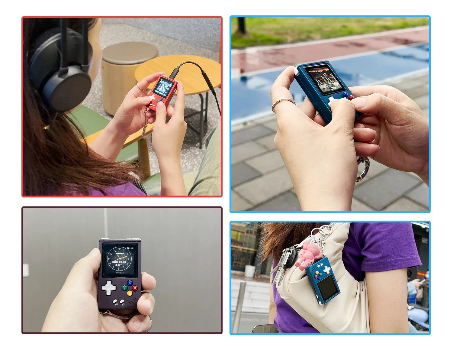 RG Nano Retro Handheld-Spielekonsole – Mini, robust & mit über 5400 Spielen