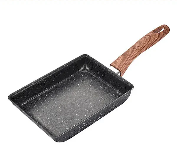Tamagoyaki Japanese Omelette Pan – Non-stick, Rectangular & Perfect for Egg Rolls