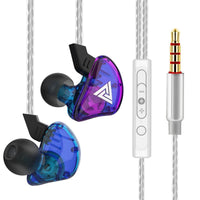 QKZ - AK6 In - Ear - Kopfhörer mit aktiver Geräuschunterdrückung und sattem Sound - HomiZen