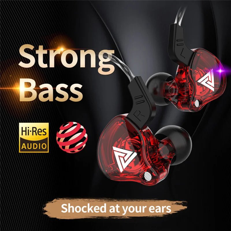 QKZ - AK6 In - Ear - Kopfhörer mit aktiver Geräuschunterdrückung und sattem Sound - HomiZen