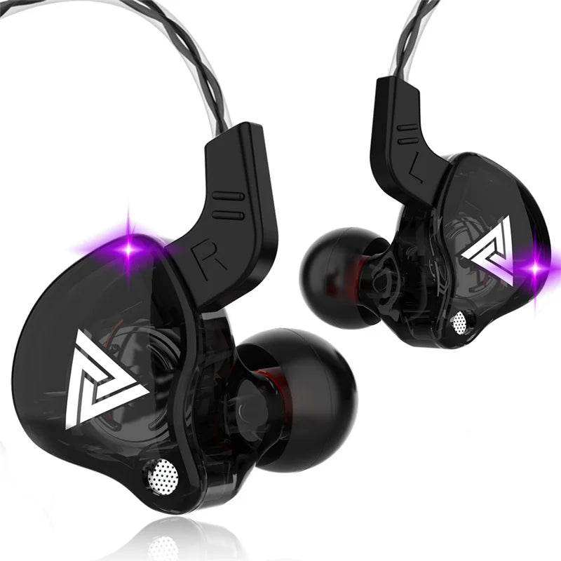 QKZ - AK6 In - Ear - Kopfhörer mit aktiver Geräuschunterdrückung und sattem Sound - HomiZen