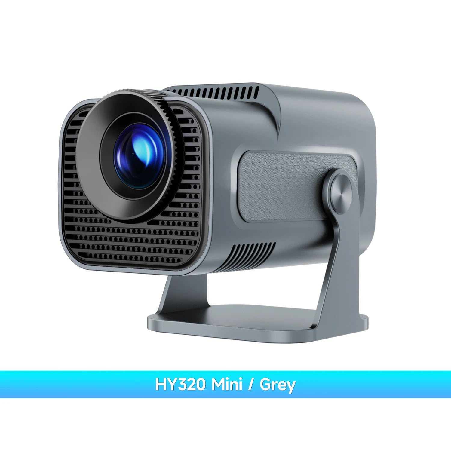 HY320 Mini Android 11 Projektor – 300 ANSI, 720P Native, 4K-Support, Wifi6 & BT5.0 – Kino für Zuhause & Outdoor