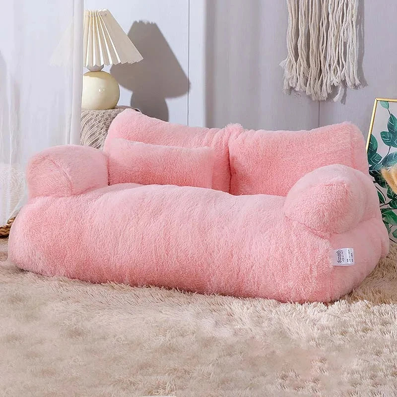 Luxuriöses Katzenbett-Sofa – Warm, Kuschelig & Stilvoll für den Winter