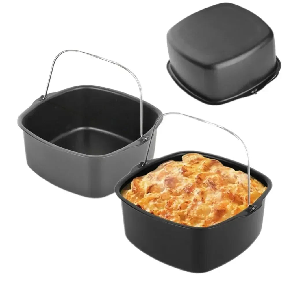 Air Fryer Antihaft-Kuchen Backblech Korb – Perfekte Kuchen in Ihrer Heißluftfritteuse