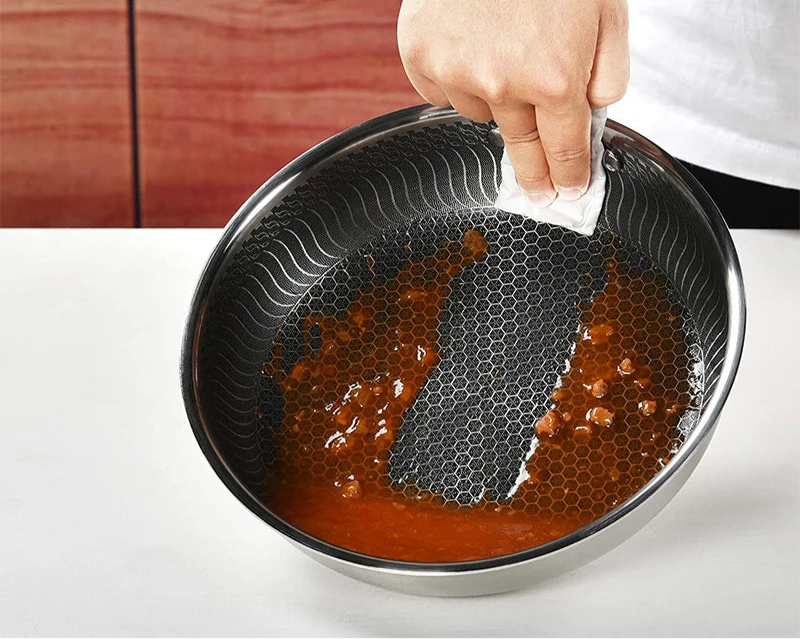 Antihaft-Pfanne 28cm mit Glasdeckel – Umweltfreundlich & Vielseitig