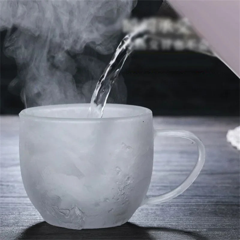 Doppelwandige Glas-Kaffeetasse – Isoliertes Borosilikatglas für stilvollen Genuss