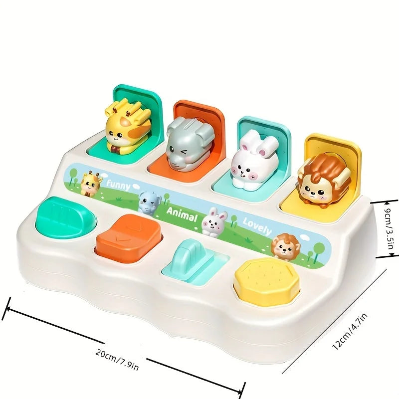 Montessori Pop-up-Tierspielzeug & Lernboxen – Fördern Logik, Feinmotorik & endlosen Spielspaß