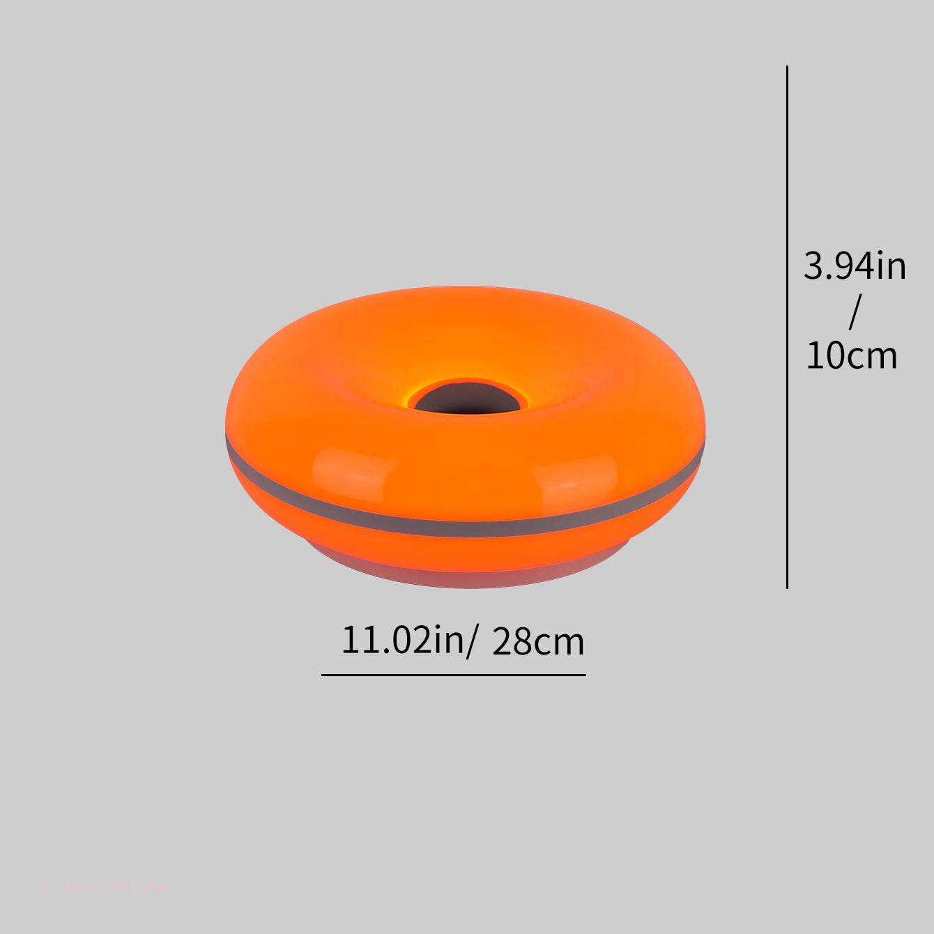 Donut Tischlampe mit USB-Stecker – Stilvolles Ambientelicht für Schlafzimmer, Wohnzimmer & Esszimmer