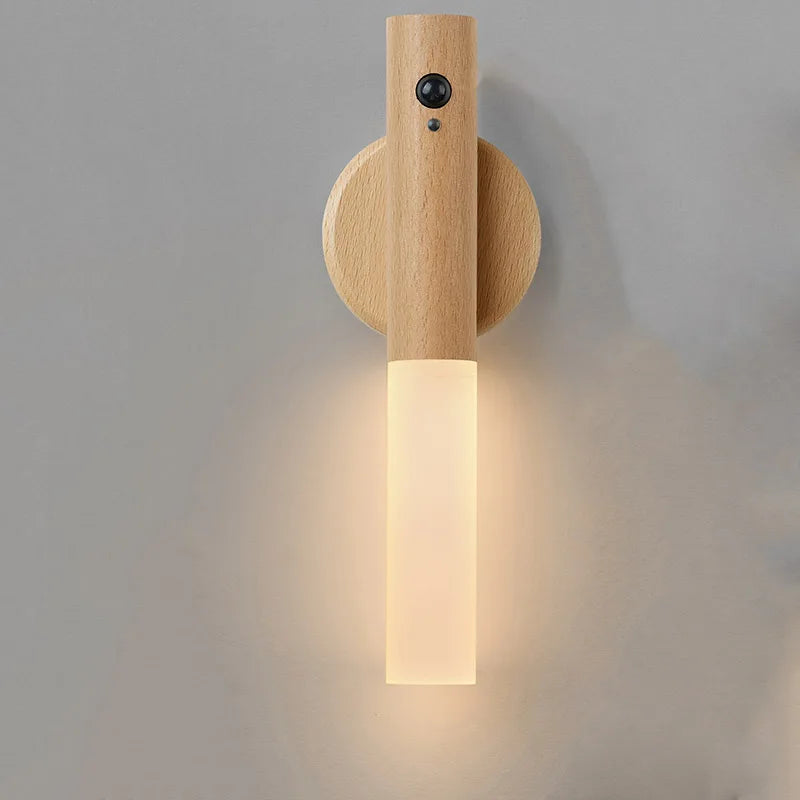 Smart Motion Sensor Nachtlicht LED – Wiederaufladbare, Magnetische Wandleuchte für Ihr Zuhause