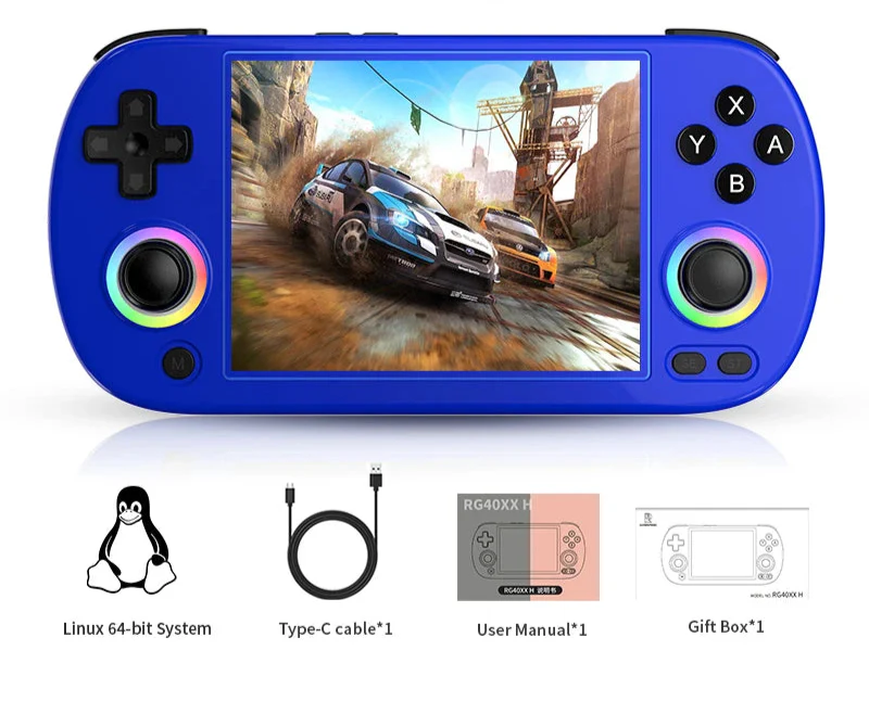 RG40XX H Handheld-Spielekonsole – Retro-Gaming auf höchstem Niveau mit 5000+ Spielen
