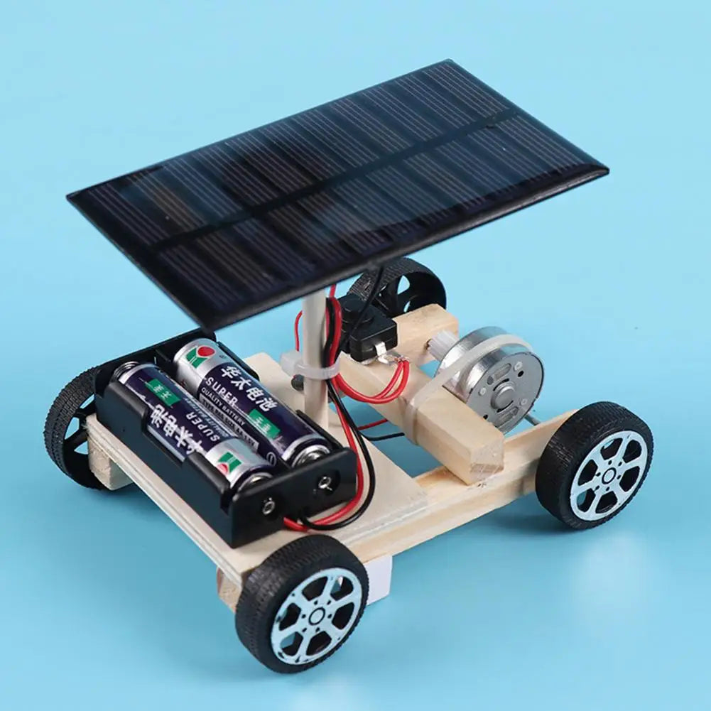 Solarauto DIY-Bausatz – Kreatives Lernspielzeug für Kinder ab 6 Jahren | Technik, Umwelt & Spaß vereint