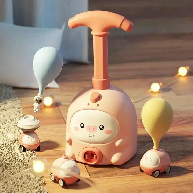 Kinder Rakete Ballon Launcher – Lernspielzeug mit Spaß & Wissenschaft kombiniert