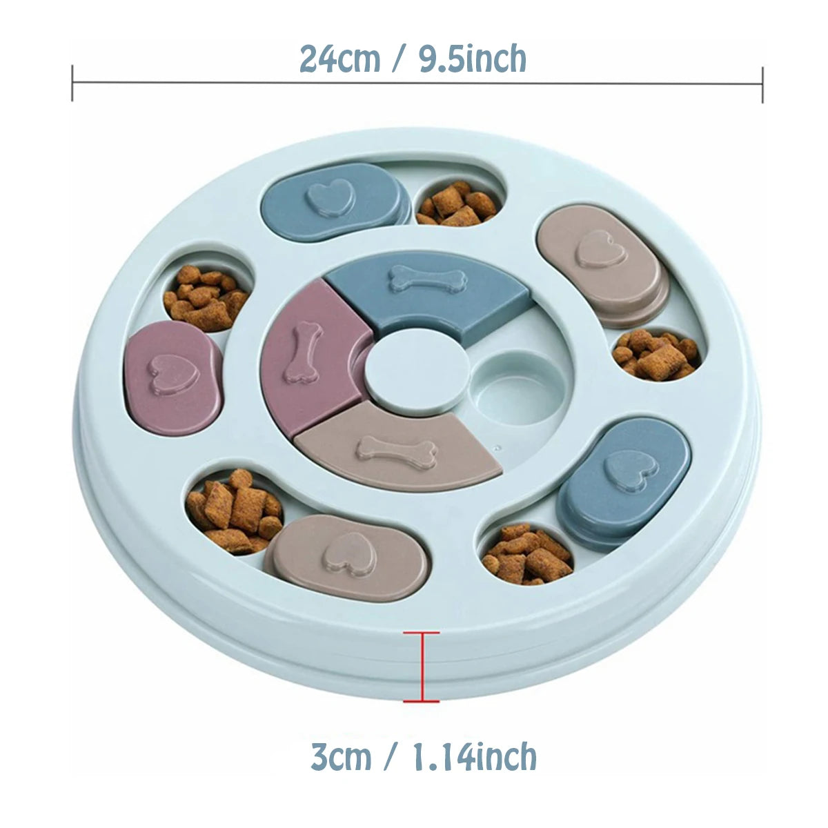Langsam-Feeder für Hunde – Gesund fressen, glücklicher leben!