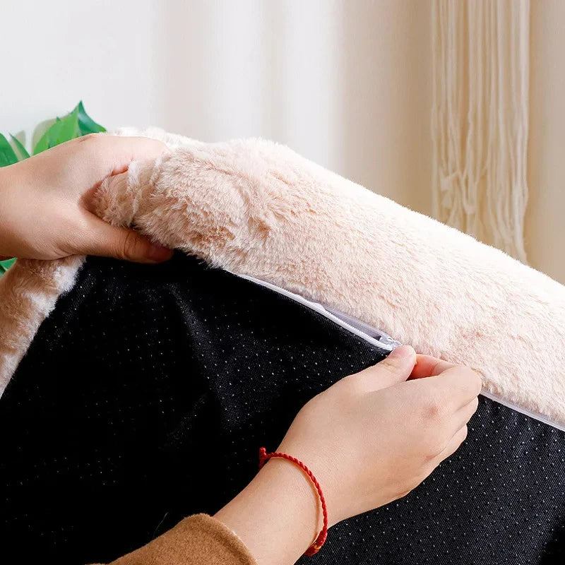 Luxuriöses Katzenbett-Sofa – Warm, Kuschelig & Stilvoll für den Winter