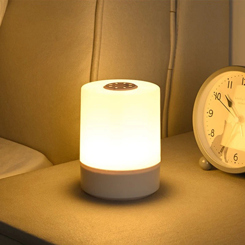 Dimmbare LED Nachtlampe mit Touch-Steuerung – Stilvolle Lichtquelle für Ihr Schlafzimmer und Büro