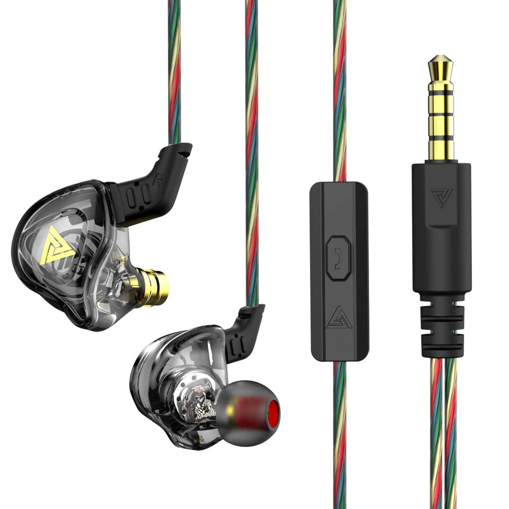 QKZ - AK6 In - Ear - Kopfhörer mit aktiver Geräuschunterdrückung und sattem Sound - HomiZen