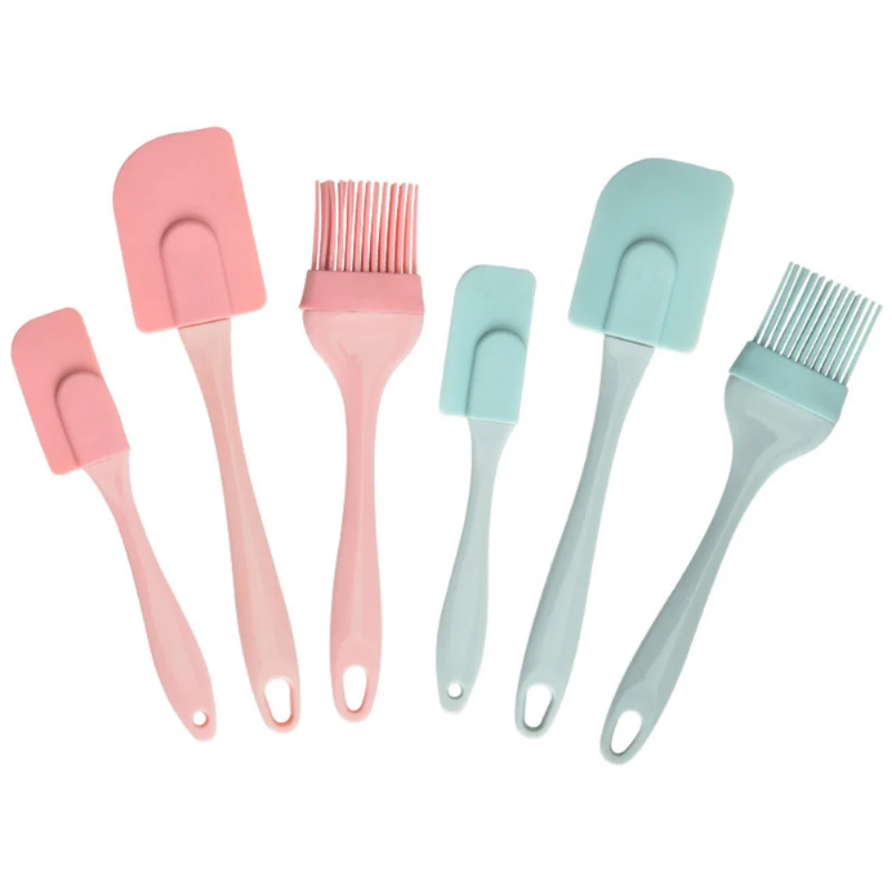 3-teiliges Silikon Spatel & Pinsel Set – Flexibel, Langlebig & Nicht-Stick