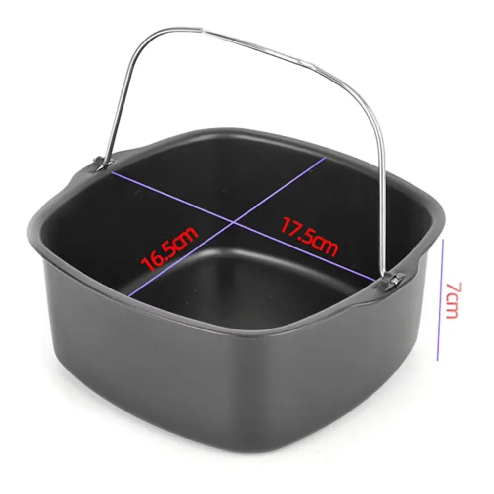 Air Fryer Antihaft-Kuchen Backblech Korb – Perfekte Kuchen in Ihrer Heißluftfritteuse