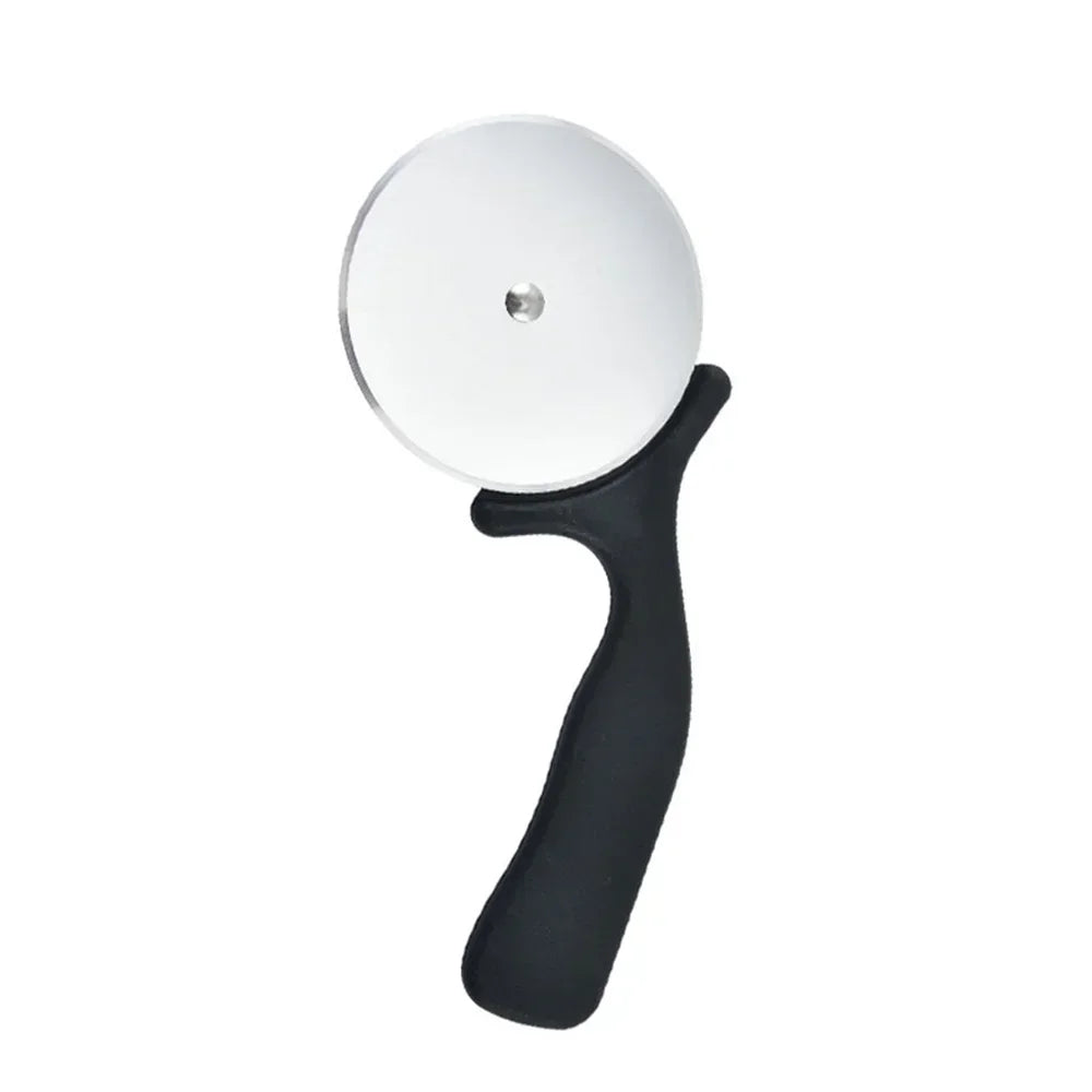 Edelstahl Pizzaschneider – Scharfes Pizza Messer mit ergonomischem Griff für perfekte Schnitte